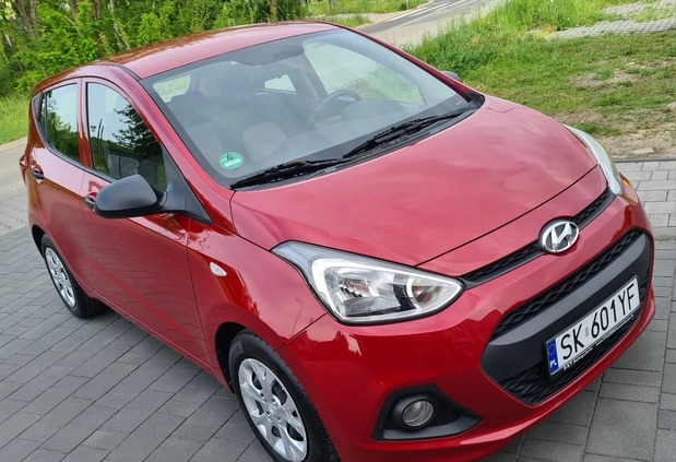 Hyundai i10 cena 24900 przebieg: 72080, rok produkcji 2014 z Katowice małe 301